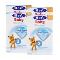 【4盒组合】保税区直发 荷兰Hero Baby 奶粉3段（10-12个月宝宝）800g