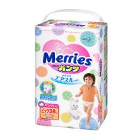 保税区直发 日本Merries花王拉拉裤 XL38