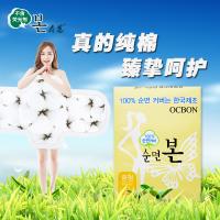 韩国本恩 天然棉日常型日用卫生巾16片 240mm