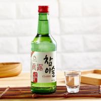 【20.1%vol】韩国真露竹炭酒清酒360ml/瓶
