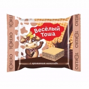 【精品推荐】俄罗斯原装进口涅夫斯基 酥脆巧克力威化独立包装250g