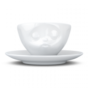 【授权商品】德国Fiftyeight Tassen陶瓷卡通表情碗咖啡碗咖啡杯200ml亲吻