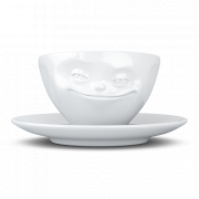 【授权商品】德国原产Fiftyeight Tassen陶瓷卡通表情碗咖啡碗咖啡杯100ml