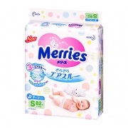 日本Merries花王纸尿裤 S82