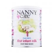 【英国直邮】英国Nannycare纳尼凯尔婴幼儿宝宝羊奶粉1段900G