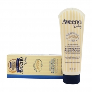 美国Aveeno艾维诺婴儿天然燕麦舒缓柔嫩润肤乳（无香型）227g（深蓝）