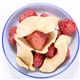 澳大利亚 DJ&A Fruity Crisps 天然水果干（草莓 苹果）25g